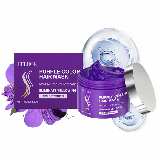 Masca mov nuantatoare pentru par